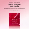 ARENCIA Vita Collagen Radiance Jello Mask, Hydrogel Face Mask with Collagen & Glutathione, Cooling & Hydrating Care for Smooth-Looking Skin, 4 Sheets(Collagen)