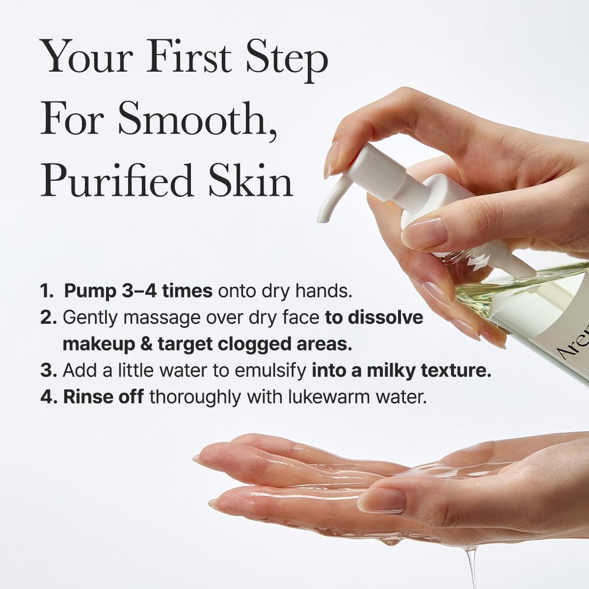 image:imageARENCIA Pore Melt Mochi MakeupRemoving Cleansing Oil NonComedogenic Rice Amino Acids HD Vitamin E Cica amp Ceramide 676 fl oz676 Fl Oz Pack of 2