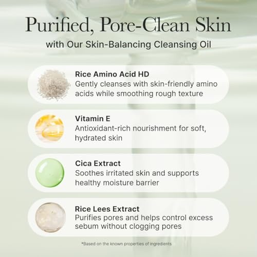 image:imageARENCIA Pore Melt Mochi MakeupRemoving Cleansing Oil NonComedogenic Rice Amino Acids HD Vitamin E Cica amp Ceramide 676 fl oz676 Fl Oz Pack of 2