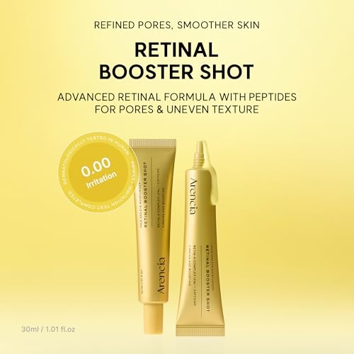 image:imageArencia Vitamin C and Retinal Booster Shot Duo for Darkspot care and Tightening Fine Lines Pore Wrinkles Gift Set