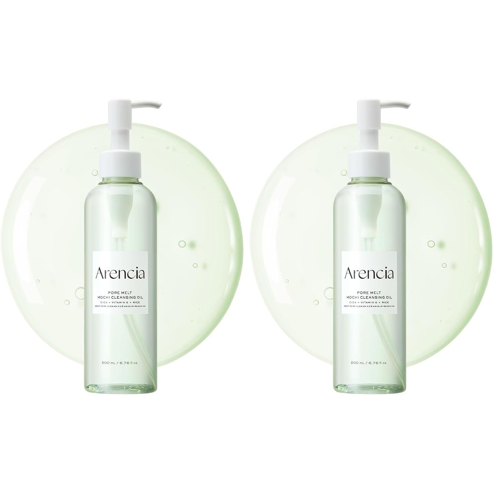 image:imageARENCIA Pore Melt Mochi MakeupRemoving Cleansing Oil NonComedogenic Rice Amino Acids HD Vitamin E Cica amp Ceramide 676 fl oz676 Fl Oz Pack of 2