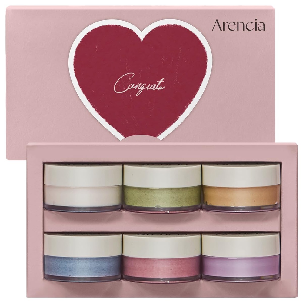 image:imageArencia Rice Mochi Facial Cleanser Gift Set 6 Varieties 052 oz each travel size Korean skin care holiday gift set Stocking stuffers