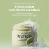 Arencia Black Tea Rice Mochi Face Cleanser, Deep-Cleansing, Pore Care, Sebum Control, Oily Skin 120g (4.23 oz)(Green)