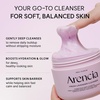 Arencia Black Tea Rice Mochi Face Cleanser, Deep-Cleansing, Pore Care, Sebum Control, Oily Skin 120g (4.23 oz)(Lavender)