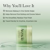 Arencia Pore Melt Cleansing Oil Pad, Easy Makeup Removing with Cleansing Wipes with Green Tea, Rice, Ceramide, 50 Pads