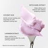 Arencia Rosehip Rice Mochi Face Cleanser & Daily Scrub – Moisturizing, Exfoliating & Deep-Cleansing – All Skin Types with Rice Powder & Rice Water (1.76oz)(Lavender)
