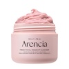 Arencia Black Tea Rice Mochi Face Cleanser, Deep-Cleansing, Pore Care, Sebum Control, Oily Skin 120g (4.23 oz)(Royal Rosehip)